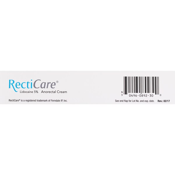 RectiCare Rapid Pain Relief Cream