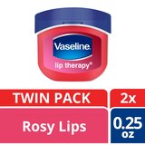 Vaseline Lip Therapy Mini Balm, Rosy Lips, 2 CT, thumbnail image