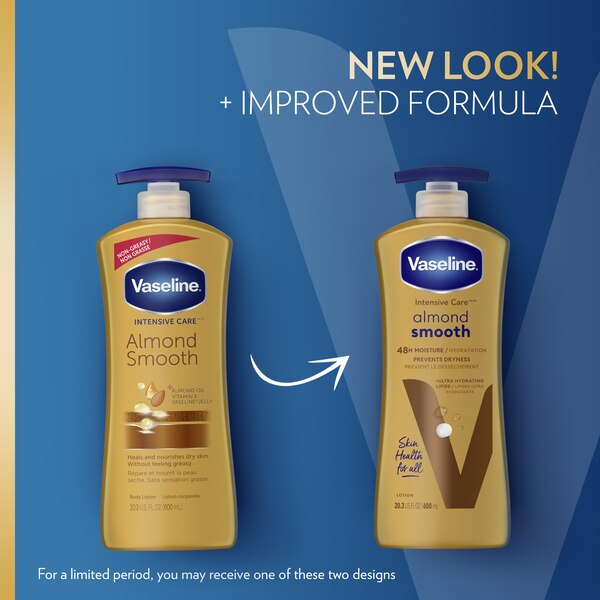 Vaseline Intensive Care Almond Smooth Hand and Body Lotion