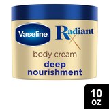 Vaseline Radiant X Deep Nourishment Body Cream, 10 OZ, thumbnail image