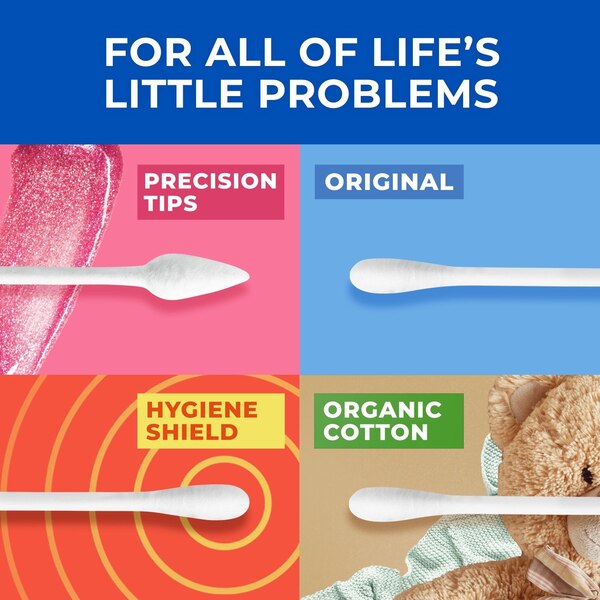 Q-tips Hygiene Shield Cotton Swabs, 300 CT