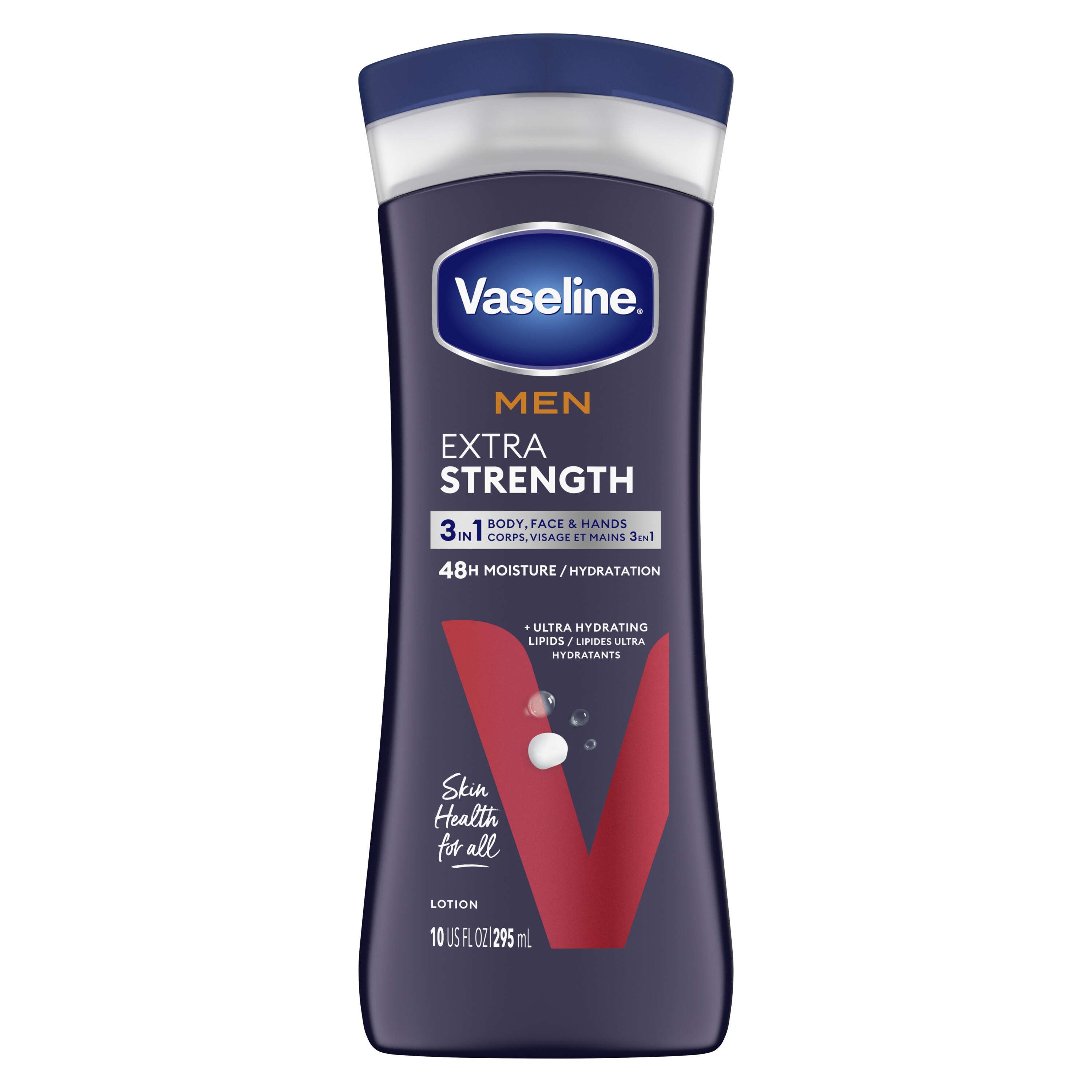 Vaseline Men Extra Strength Healing Moisture Hand and Body Lotion