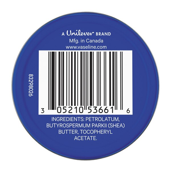 Vaseline Lip Therapy Lip Balm Tin, 0.6 OZ