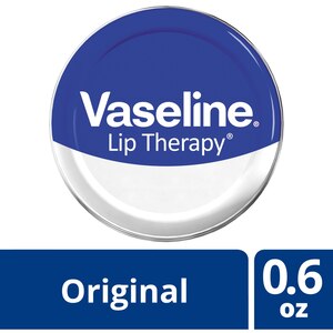 Vaseline Lip Therapy Lip Balm Tin, 0.6 OZ, Original - CVS Pharmacy