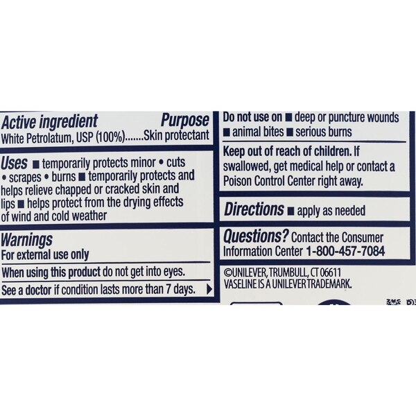 Vaseline Healing Jelly Original, 13 OZ