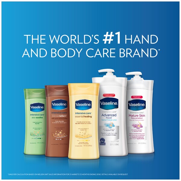 Vaseline Intensive Care Advanced Repair Unscented Body Lotion, 20.3 OZ