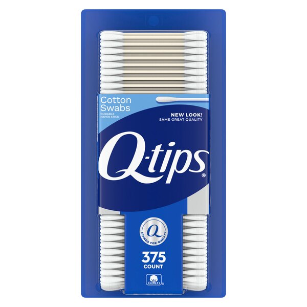 Q-tips Cotton Swabs - 375 count
