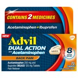 Advil Dual Action Acetaminophen and Ibuprofen Caplets, thumbnail image
