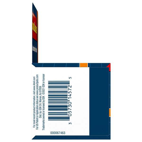 Advil Dual Action Acetaminophen and Ibuprofen Caplets