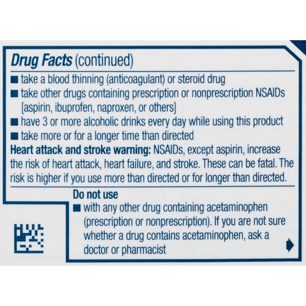 Advil Dual Action with Acetaminophen, 18 CT