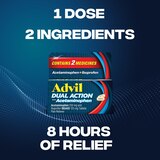 Advil Dual Action Acetaminophen and Ibuprofen Caplets, thumbnail image