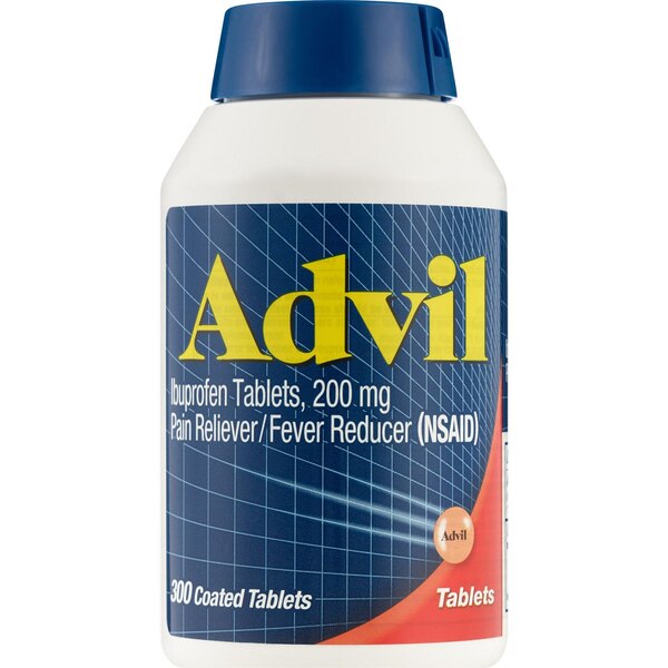 Advil Pain Reliever/ Fever Reducer 200 MG Ibuprofen Tablets