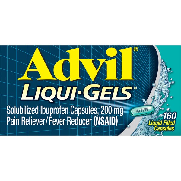 Advil Liqui-Gels - Ibuprofeno 200 mg en cápsulas