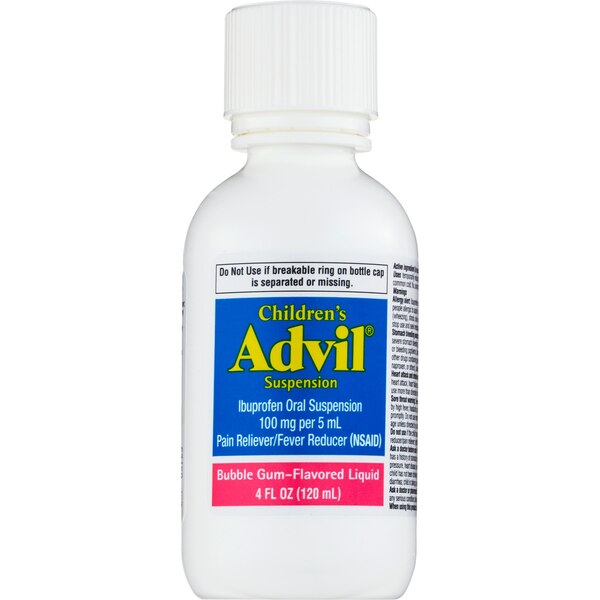 Children's Advil Ibuprofen Oral Suspension, 4 OZ