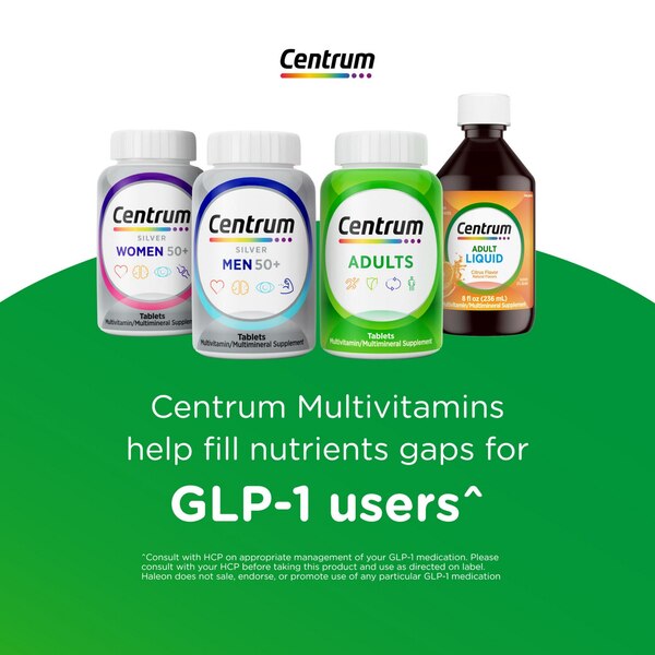 Centrum Liquid Multivitamin for Adults, Citrus Flavor, 8 OZ