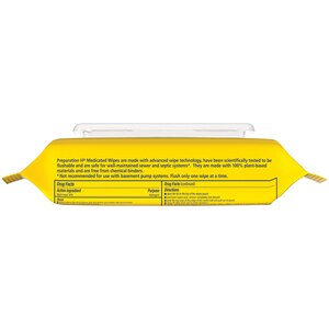 Preparation H Flushable Medicated Hemorrhoidal Wipes with Witch Hazel, 48 Count, 10 Count