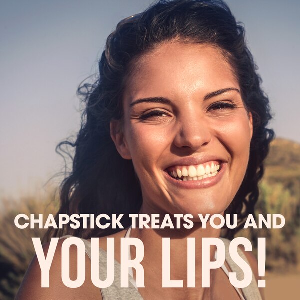 ChapStick Moisturizer Lip Balm Tube, Skin Protectant, Lip Care, SPF 15, 3CT