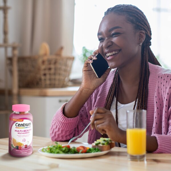 Centrum Multi + Beauty Gummy Multivitamin for Women, 100 CT