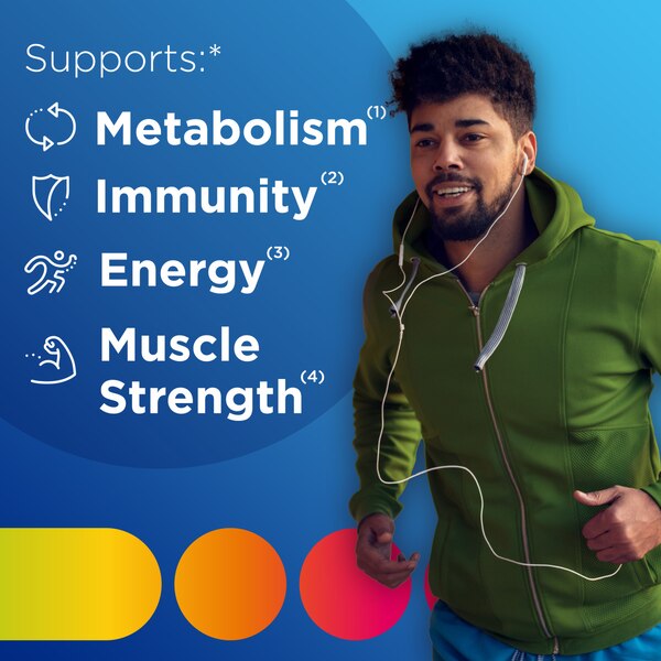 Centrum MultiGummies Gummy Multivitamin for Men, Assorted Fruit Flavor, 170 CT