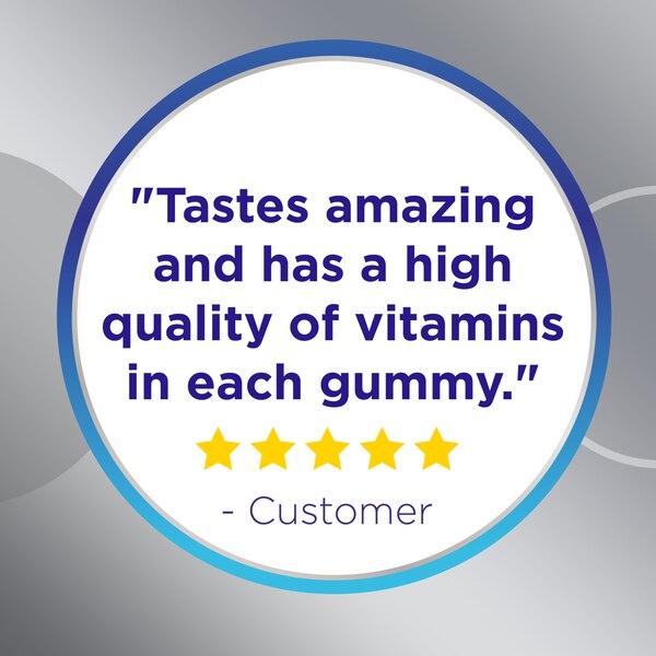 Centrum MultiGummies Men 50+ Natural Fruit Flavor, 90 CT