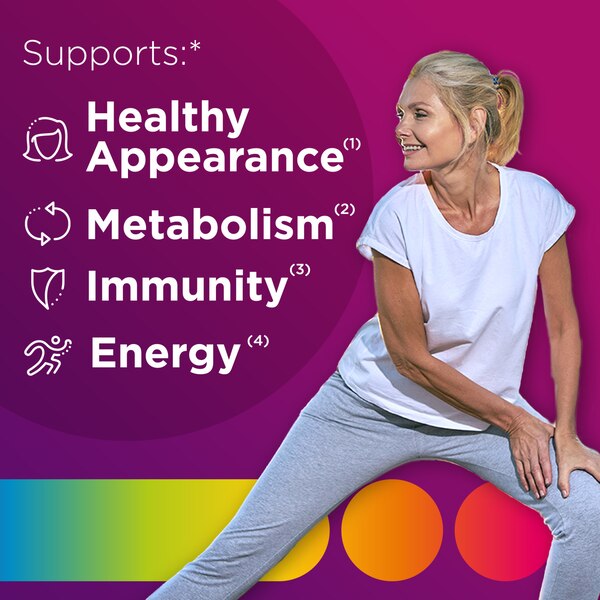 Centrum MultiGummies Gummy Multivitamin for Women, Assorted Fruit Flavor, 170 CT