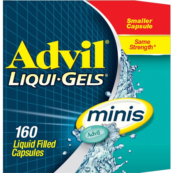 Advil Liqui-Gels Minis 200 MG Ibuprofen Capsules