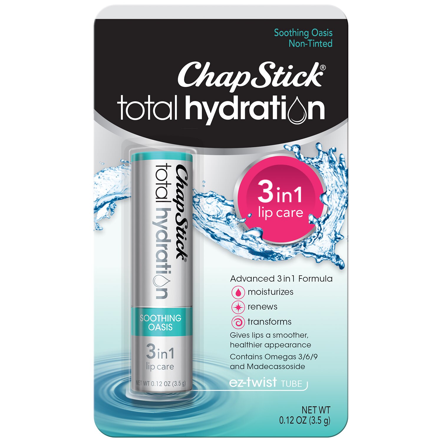 ChapStick, Total Hydration 3 in 1 Lip Care