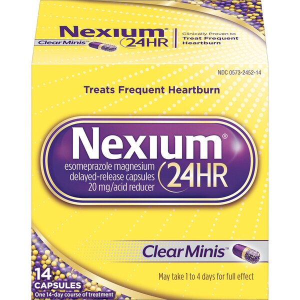 Nexium 24HR ClearMinis Heartburn Relief Capsules