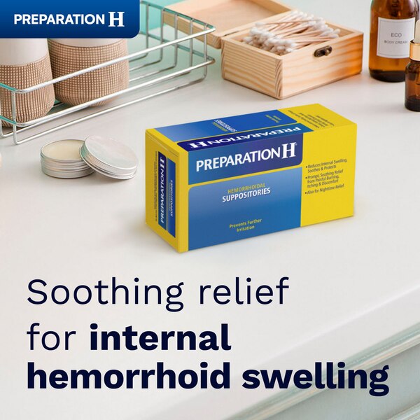 PREPARATION H Hemorrhoidal Suppositories