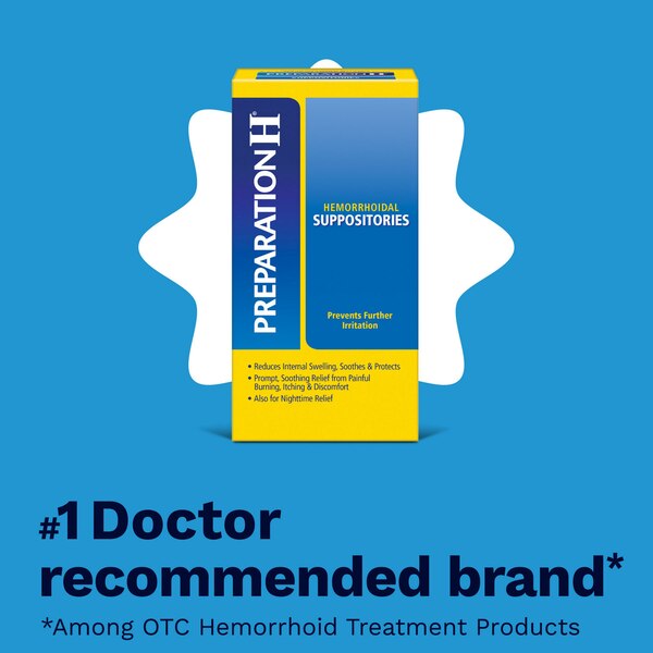 PREPARATION H Hemorrhoidal Suppositories
