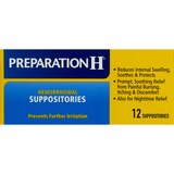 PREPARATION H Hemorrhoidal Suppositories, thumbnail image 4 of 7