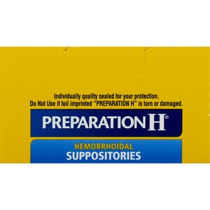 PREPARATION H Hemorrhoidal Suppositories