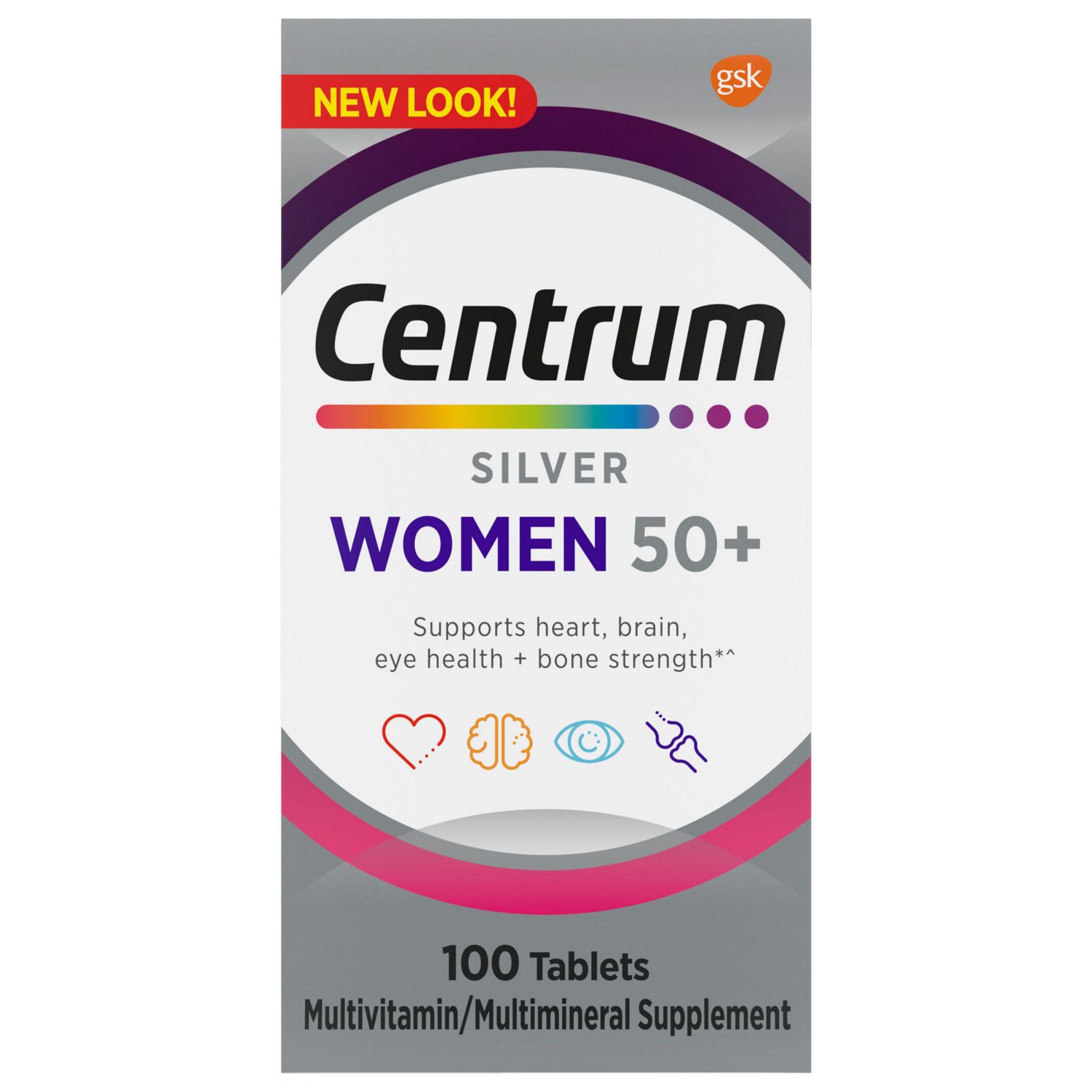 Centrum Silver Multivitamin Tablets for Women 50+