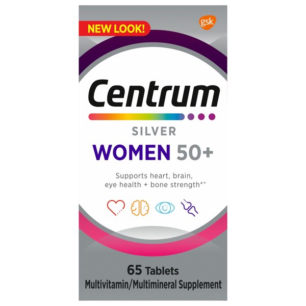 Centrum Silver Multivitamin Tablets for Women 50+