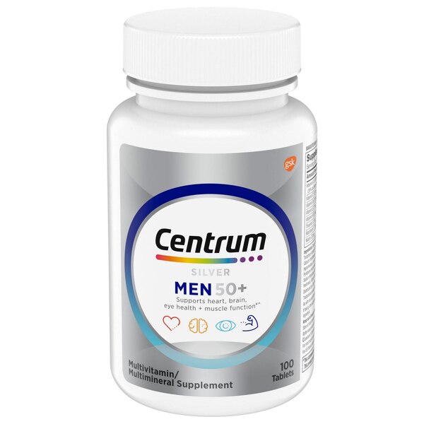 Centrum Silver Multivitamin Tablets for Men 50+