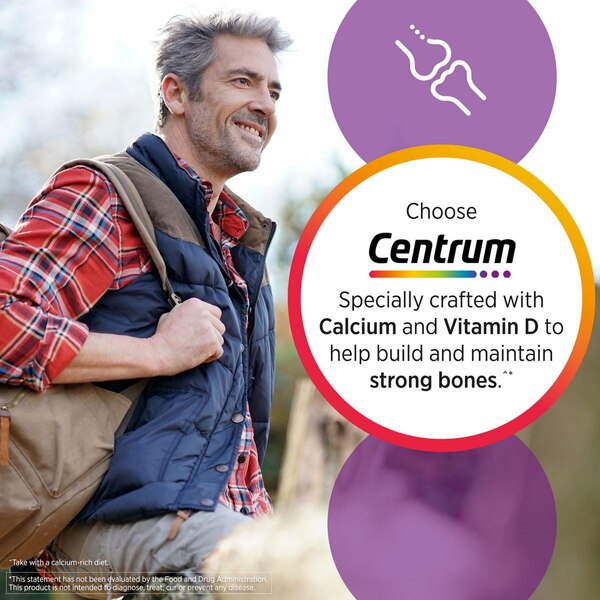 Centrum Silver Multivitamin Tablets for Men 50+