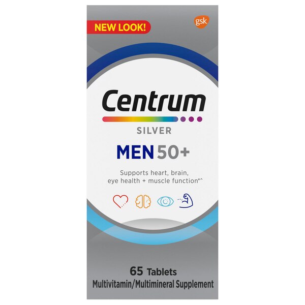 Centrum Silver Multivitamin Tablets for Men 50+