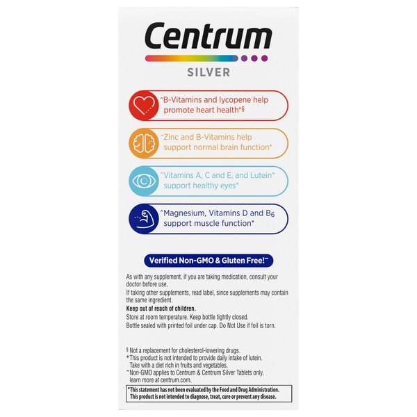 Centrum Silver Multivitamin Tablets for Men 50+