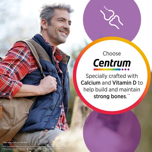 Centrum Silver Multivitamin Tablets for Men 50+