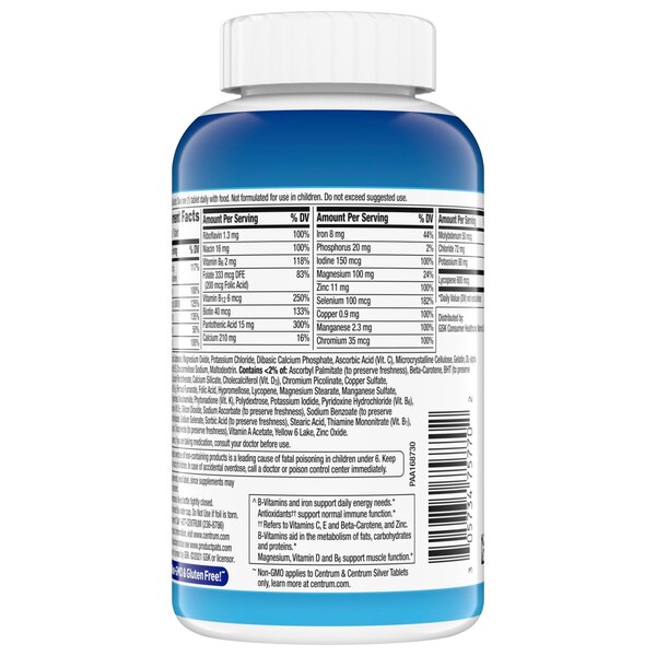 Centrum Silver Men 50+ Multivitamins Tablets