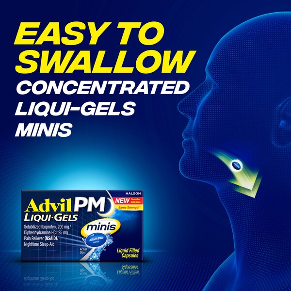 AdvilPM Liqui-Gel Minis, 40 CT 