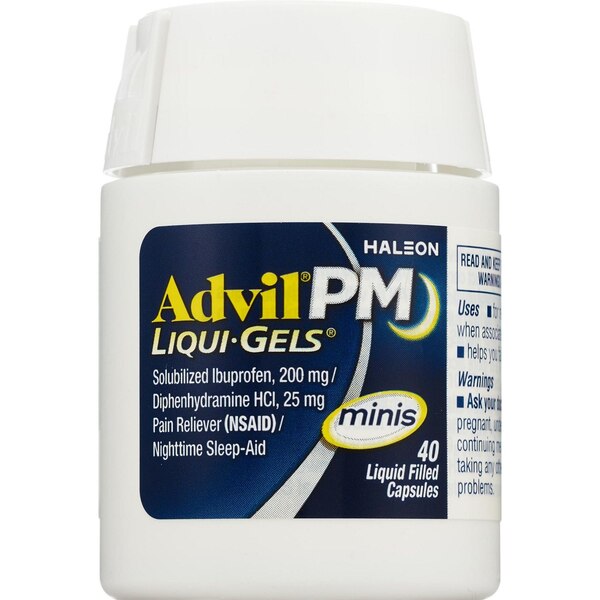 AdvilPM Liqui-Gel Minis, 40 CT 