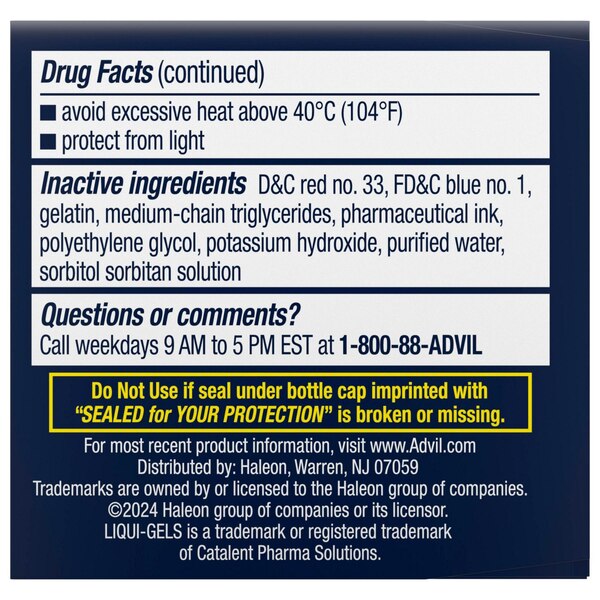 AdvilPM Liqui-Gel Minis, 40 CT 