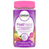 Centrum Postnatal Multivitamin Gummies, Mixed Berry and Lemon, 60 CT, thumbnail image 1 of 7