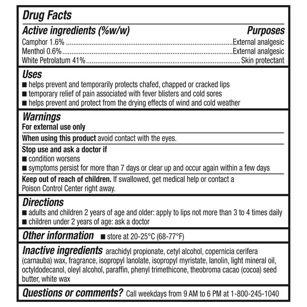 ChapStick Classic Medicated Lip Balm Tubes, 0.15 OZ, 3 CT