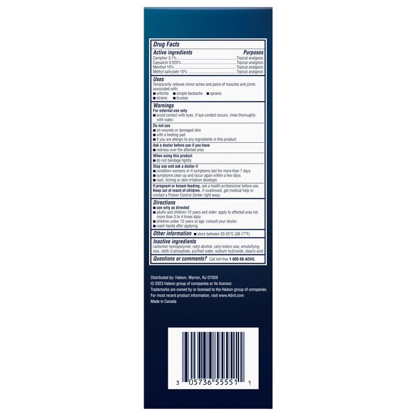 Advil Targeted Relief Cream, 4 OZ