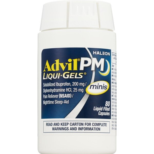 AdvilPM Liqui-Gel Minis, 80 CT 
