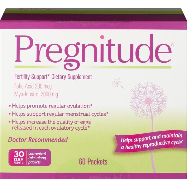 Pregnitude Fertility Support Dietary Supplement, 60 CT