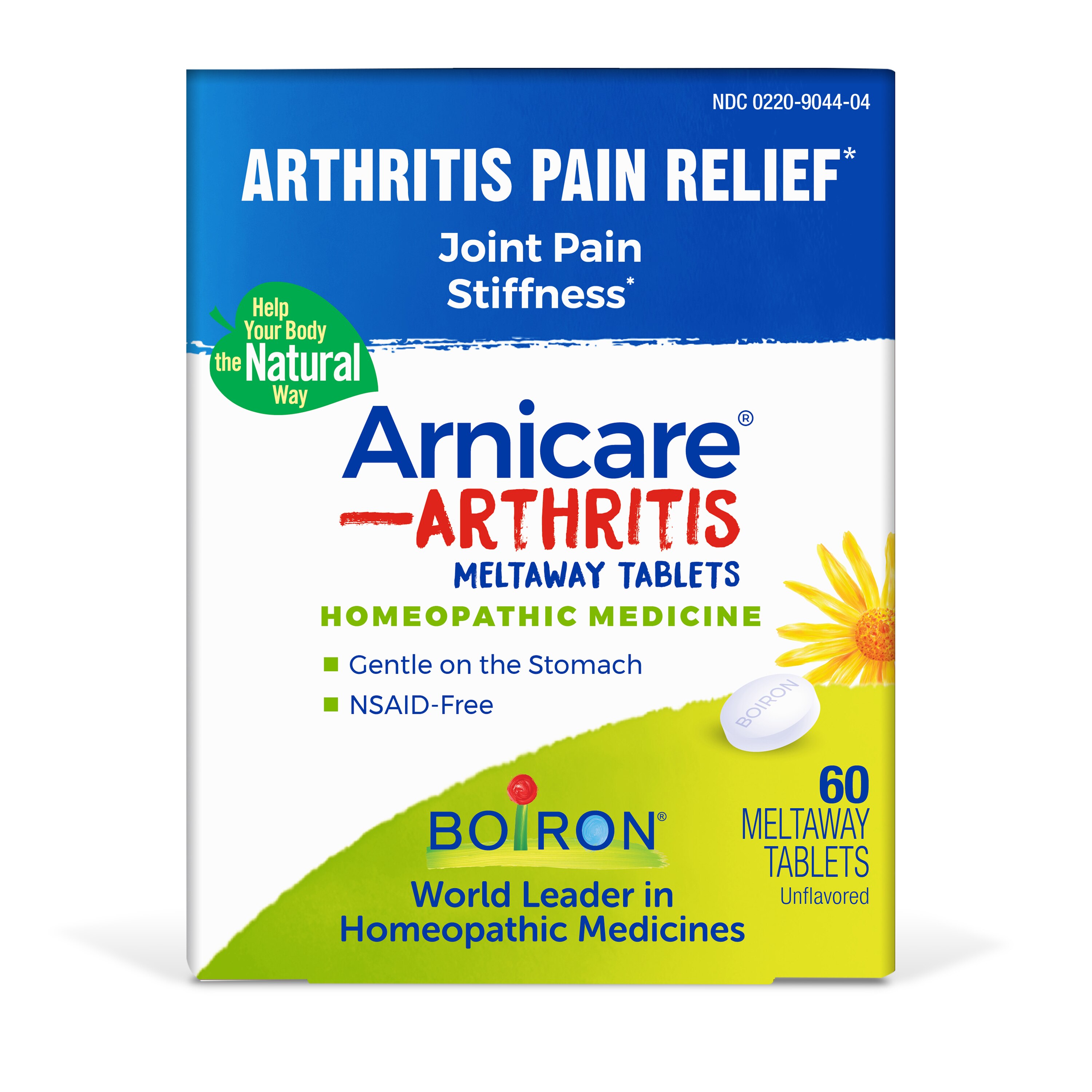 Boiron Arnicare Arthritis Tablets, Homeopathic Medicine for Arthritis Pain Relief, 60 CT