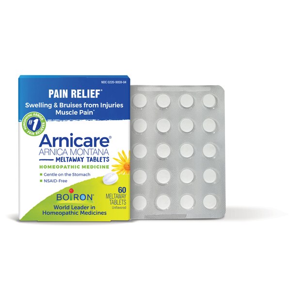 Boiron Arnicare Tablets, Homeopathic Medicine for Pain Relief